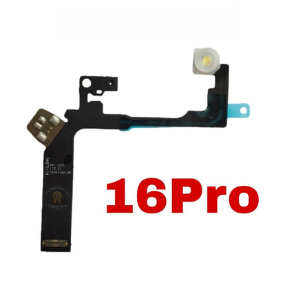 Replacement Flashlight Compatible with iPhone 16 Plus Pro Max Series Flash Flex Cable