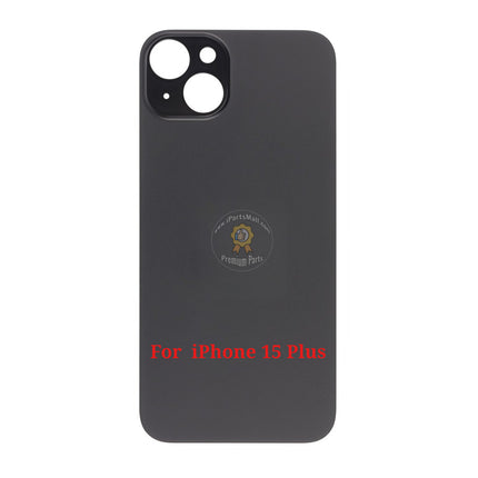 Replacement Battery Cover Compatible with iPhone 15 Plus Pro Max Series Back Glass with Bigger Camera Hole