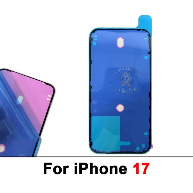 Replacement Back Cover Seal Sticker Compatible with iPhone 17 Pro Max Air e Series Frame Bezel Waterproof Adhesive 100PCS