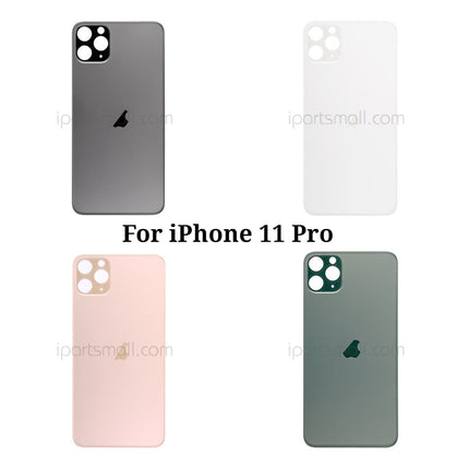 Replacement Rear Housing Compatible with iPhone 11 Pro Max Series Back Cover Glass with Bigger Camera Hole