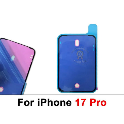 Replacement Back Cover Seal Sticker Compatible with iPhone 17 Pro Max Air e Series Frame Bezel Waterproof Adhesive 100PCS
