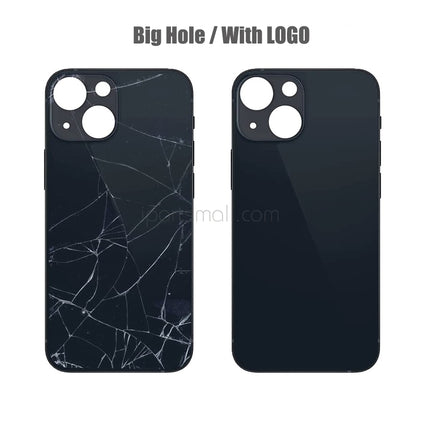 Replacement Back Glass Compatible with iPhone 13 Mini Pro Max Series Back Cover Glass with Bigger Camera Hole