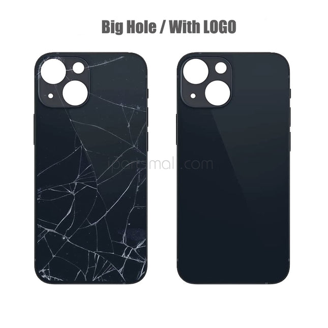 Replacement Back Glass Compatible with iPhone 13 Mini Pro Max Series Back Cover Glass with Bigger Camera Hole