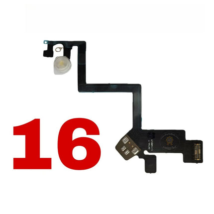 Replacement Flashlight Compatible with iPhone 16 Plus Pro Max Series Flash Flex Cable