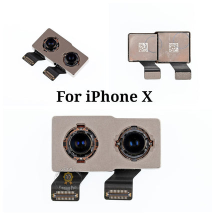 Remplacement grande caméra compatible avec iPhone X XS Max Series module de caméra arrière Flex Original