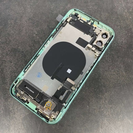 Replacement Rear Housing Compatible with iPhone 11 Pro Max Series Back Cover Battery Frame Assembly with Small Parts Original Pulled
