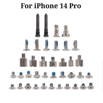 Replacement Screw Compatible with iPhone 14 Plus Pro Max Series Complete Screw Set