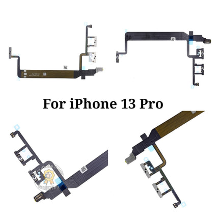 Bouton latéral de remplacement compatible avec le câble flexible du bouton d'alimentation de la série iPhone 13 Mini Pro Max