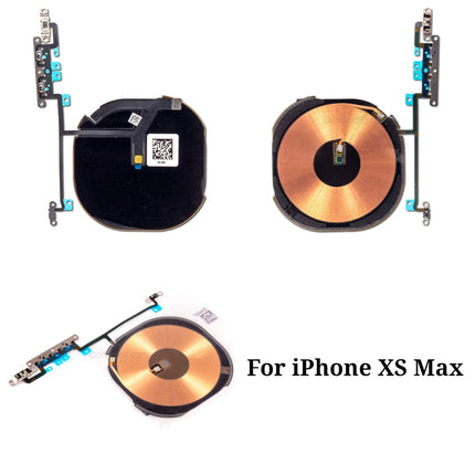 Replacement Wireless Compatible with iPhone X XS Max Series Wireless Charger Chip NFC Coil with Volume Flex Cable