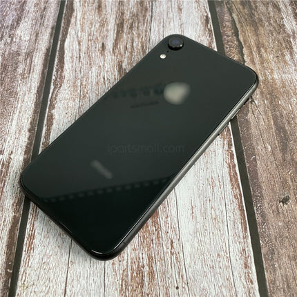 Replacement Rear Housing Compatible with iPhone XR Series Back Battery Cover Frame Assembly with Small Parts Original Pulled