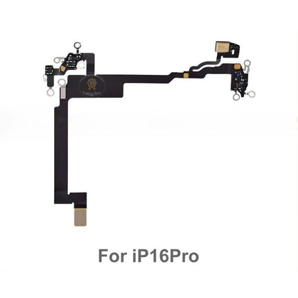 Antenne de remplacement compatible avec le câble flexible de microphone pour iPhone 16 Plus Pro Max Series