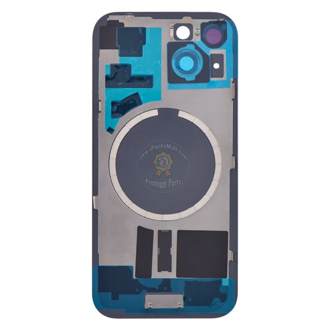 Replacement Battery Cover Compatible with iPhone 15 Plus Pro Max Series Back Glass with Camera Lens