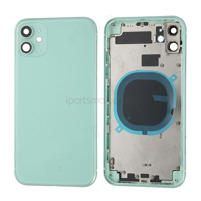 Replacement Rear Back Compatible with iPhone 11 Pro Max Series Battery Cover Back Housing Middle Frame Assembly