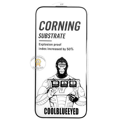 Replacement Full Coverage Anti-Fingerprint Compatible with iPhone 15 Plus Pro Max Series Corning Tempered Glass High Clear Full Cover Protective