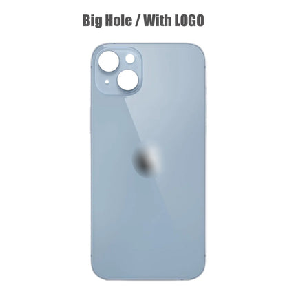 Replacement Back Glass Compatible with iPhone 14 Plus Pro Max Series Back Cover Glass with Bigger Camera Hole