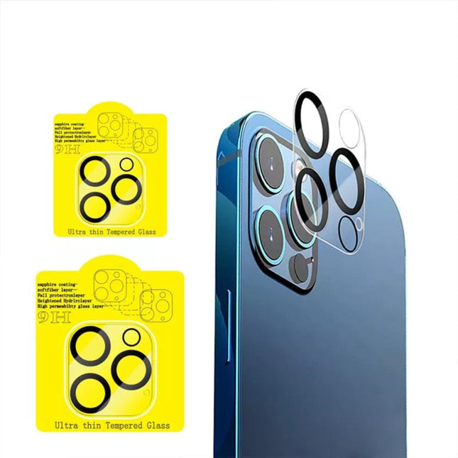 Replacement Rear Camera Lens Silk Tempered Glass Compatible with iPhone 14 Plus Pro Max Series Camera Tempered Glass 3D Lens Film