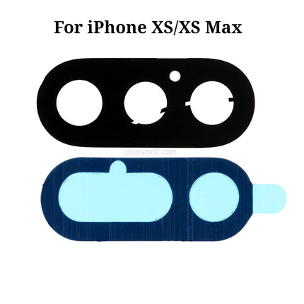 Replacement Rear Camera Lens Compatible with iPhone X XS Max Series Back Camera Glass Lens Replacement With Adhesive (Glass Only )