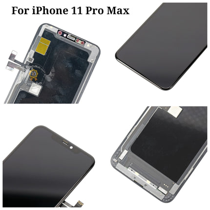 Replacement Display Compatible with iPhone 11 Pro Max Series LCD Screen Assembly Incell Cof Screen RJ