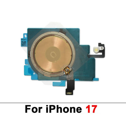 Replacement NFC Wireless Compatible with iPhone 17 Pro Max Air e Series NFC Wireless Charging Coil With Flashlight Flex Cable