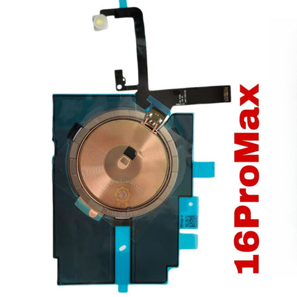 Replacement Wireless Charging Flex Cable Compatible with iPhone 16 Plus Pro Max Series Wireless NFC Charging Flex Cable
