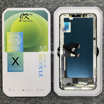 Replacement Display Compatible with iPhone X XS MAX Series LCD Screen Assembly Incell JK