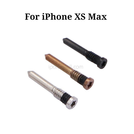 Replacement Bottom Screw Compatible with iPhone X XS Max Series Dock Charging Port Screws 100PCS