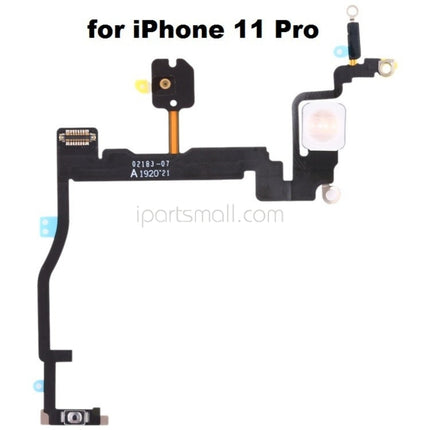 Replacement Side Button Compatible with iPhone 11 Pro Max Series Power Button Flashlight Flex Original