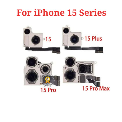 Replacement Big Camera Compatible with iPhone 15 Plus Pro Max Series Rear Back Main Camera Module Flex Cable