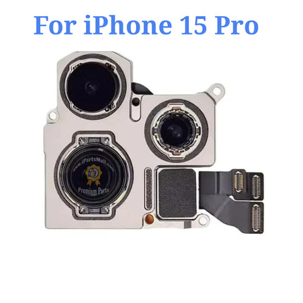 Replacement Big Camera Compatible with iPhone 15 Plus Pro Max Series Rear Back Main Camera Module Flex Cable