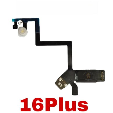 Replacement Flashlight Compatible with iPhone 16 Plus Pro Max Series Flash Flex Cable