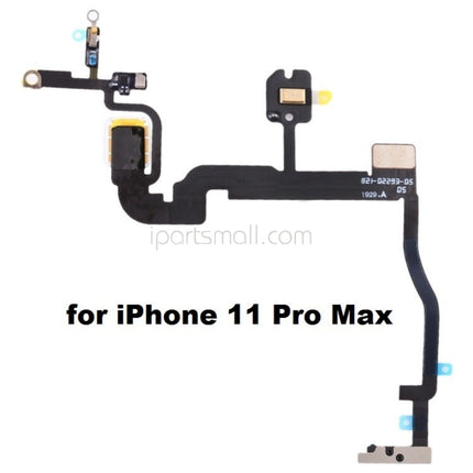 Replacement Side Button Compatible with iPhone 11 Pro Max Series Power Button Flashlight Flex Original