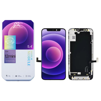 Replacement Display Compatible with iPhone 12 Mini Pro Max Series LCD Touch Screen Assembly JK INCELL Support Change IC