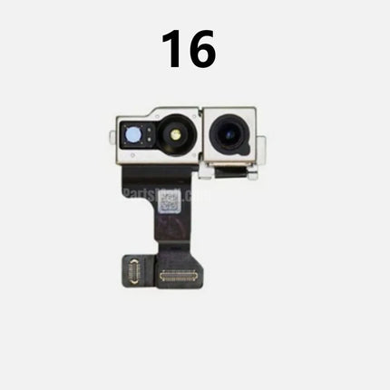 Replacement Front Small Camera Compatible with iPhone 16 Plus Pro Max Series Camera Module Sensor Flex Cable