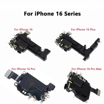 Replacement Earpiece Speaker Compatible with iPhone 16 16 Plus 16 Pro Max Series Loudspeaker Flex Cable