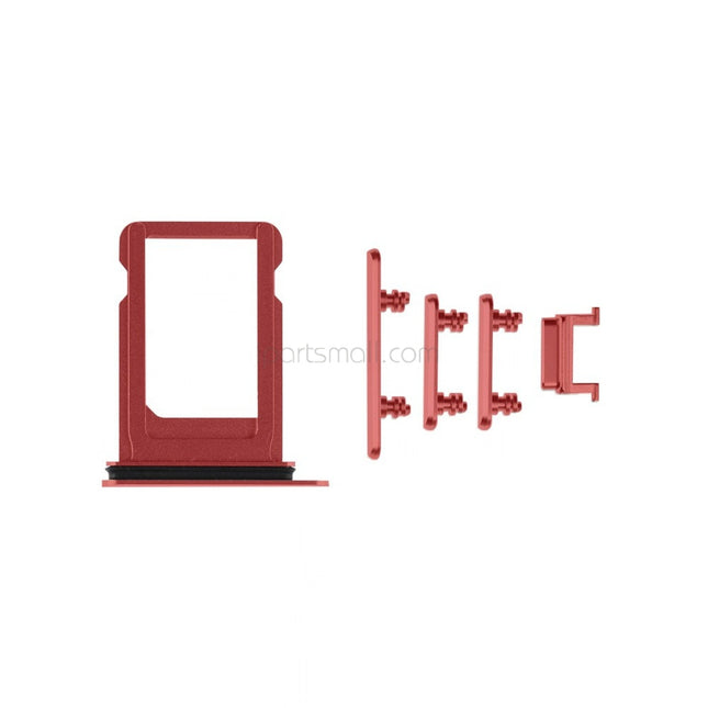Replacement Side Button Compatible with iPhone XR Series SIM Card Tray and Side Button Original