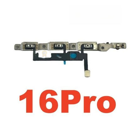 Replacement Side Button Compatible with iPhone 16 Plus Pro Max Series Volume Flex Cable