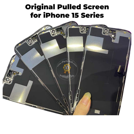 Replacement Display Compatible with iPhone 15 Plus Pro Max Series LCD Screen Assembly Original Pulled Teardown