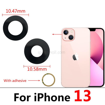 Replacement Back Rear Camera Lens Glass Compatible with iPhone 13 Mini Pro Max Series Rear Back Camera Glass Lens Original (Glass Only)